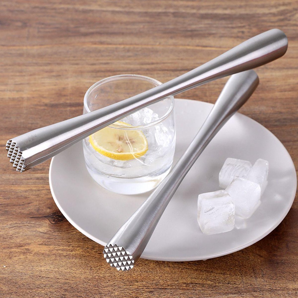 Máy nghiền đá JSJING DIY Bar Masher Rod Hammer Máy trộn Cocktail bằng thép không gỉ