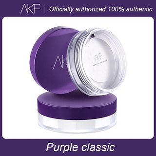 Phấn Phủ Dạng Bột Akf Cố Định Lớp Trang Điểm Mượt Mà Chống Nước Và Kiềm Dầu Lâu Trôi Cho Nữ