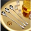 Thìa Cà Phê đá Bầu Inox 304 -Muỗng Inox 304 Dùng Uống Trà Đào-Sinh Tố- Cocktail.