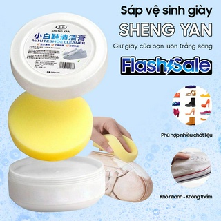 Kem vệ sinh giày da trắng, da lộn ba lô, túi xách đánh bóng bảo vệ đồ da không cần sử dụng nước