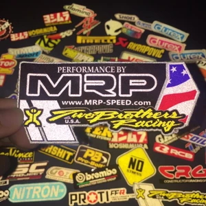 Logo TBs racing chất liệu phản quang . Kích thước 10.4 x 5.8cm. Hình dán decal siêu dính. Chống nước, tem đua trang trí.