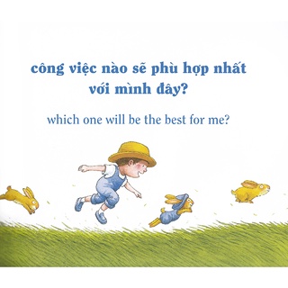 Sách Picture Book Song Ngữ - Mình Có Thể Làm Bất Cứ Việc Gì! – I Can Be Anything! Tái bản 2021