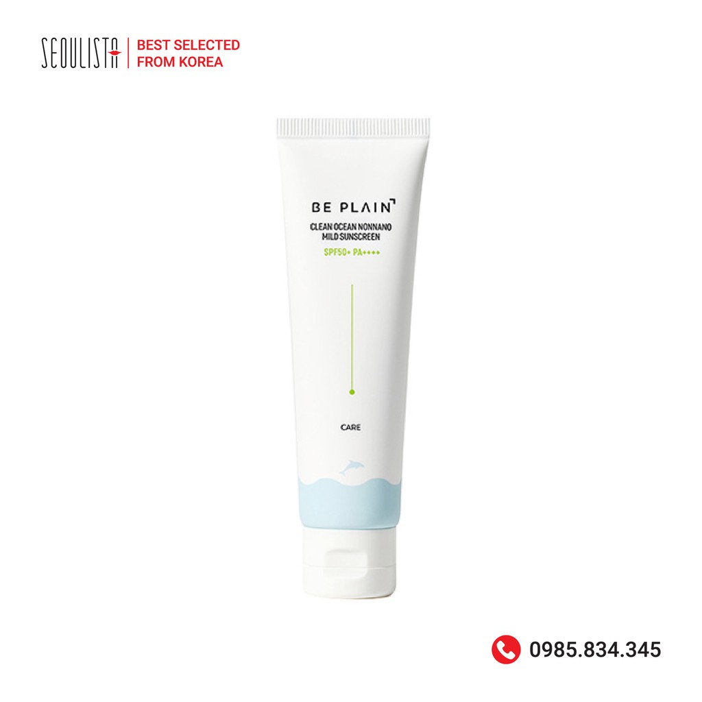 Kem chống nắng vật lý dịu nhẹ BEPLAIN Clean Ocean Nonnano Mild ...