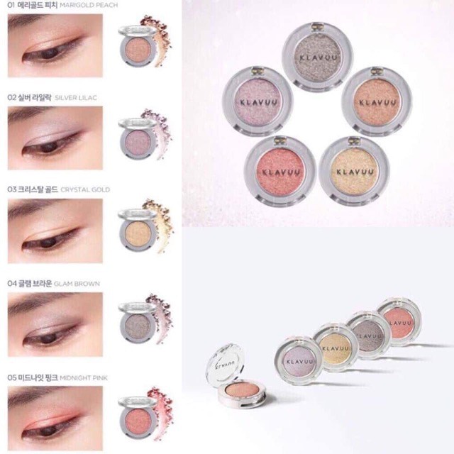 Nhũ mắt Klavuu Urban Pearlsation Sparkle Eyeshadow | Shopee Việt Nam