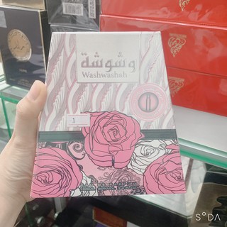 washwashah 100ml có tặng kèm chai xịt body - Nước Hoa Dubai nội địa Chính hãng - tinh dầu thơm Dubai giá sỉ