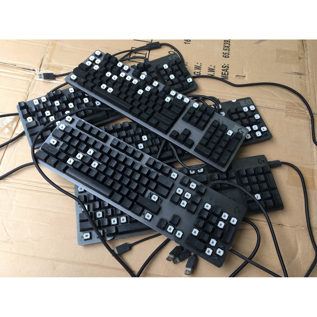 Xác bàn phím cơ Logitech G512 switch Romer-G lỗi led thiếu keycap(vui ...