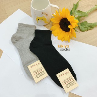 [MUA 2 TẶNG 1]Tất vớ nam cotton cổ ngắn phong cách Hàn Quốc Kikiya cao cấp M-A-044 (Chính Hãng)