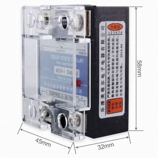 Rơ le điện áp đầu vào SSR 25A 3-32V DC đầu ra 24-480V AC MGR-1 D4825