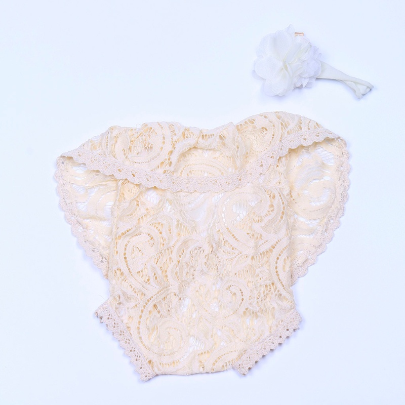 Innlike1 Bé Dễ Thương Băng Đô Ren Romper Với Ruy Băng Lớn Nơ Bộ Hoa Tóc Mũ Đội Đầu Vest Bodysuits Trẻ Sơ Sinh Gir