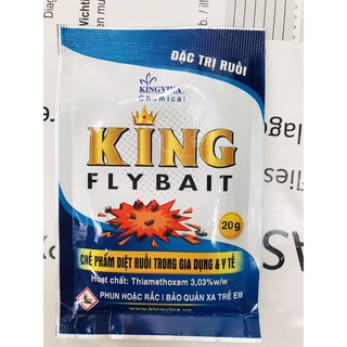 Thuốc diệt ruồi tận gốc King Fly Bait diệt triệt để ruồi nhặng trong nhà bạn
