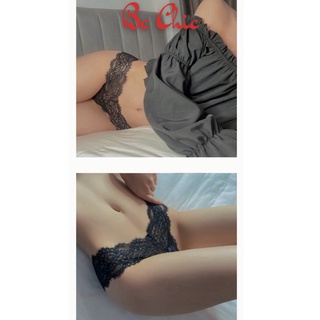 Quần Lọt Khe Nữ , Quần Lót Lọt Khe Sexy Ren Lọt Khe cao cấp cạp chữ Y sexy gợi cảm  BC_CHIC LINGERIE