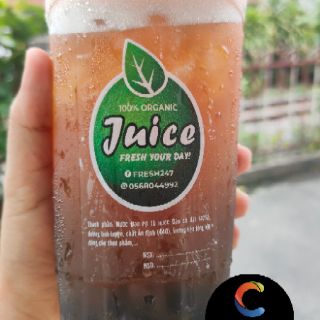 [FREE CẮT BẾ] Tem Decal Trong Suốt - Tem Nhựa In Theo Yêu Cầu