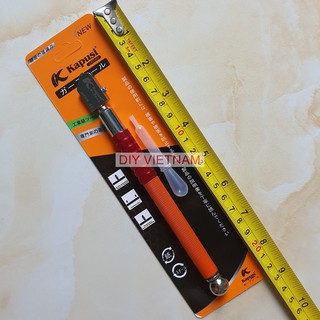 Dao cắt kính KAPUSI Nhật Bản, cán hợp kim cao cấp, dài 180mm, Cắt kính dày 2 - 19MM