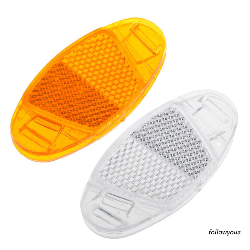 1Pc  Bike spokes reflectors Safety Warning Light Wheel