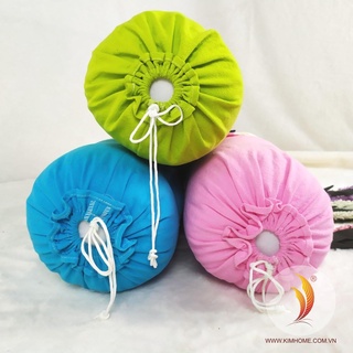 GỐI ÔM CHO BÉ VẢI KARA MỀM MÁT 25×60 cm