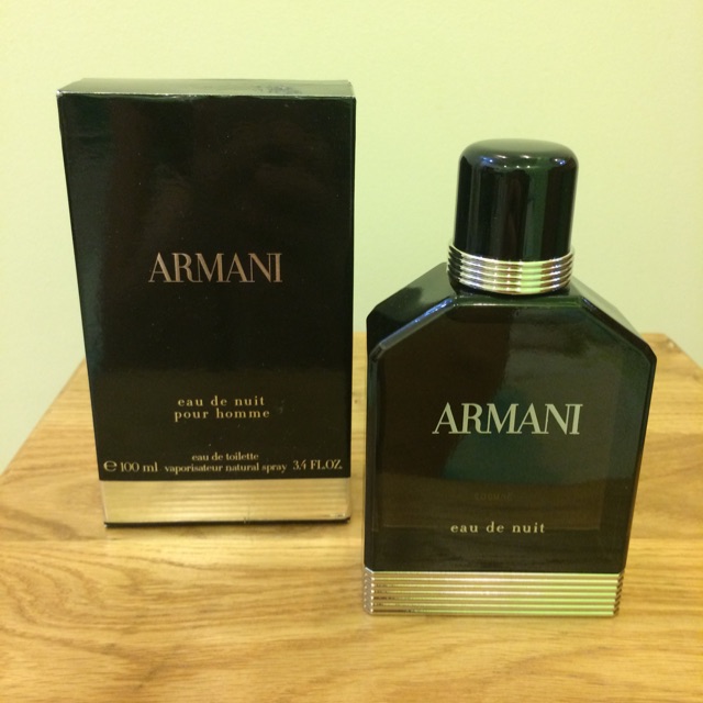 Armani eau de nuit tester sale