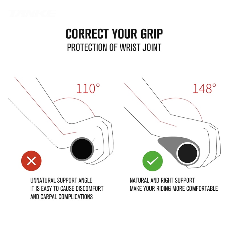 ODI Tay Cầm Xe Đạp Thanh Cầm Chống Trơn Trượt Silica Gel Xe Đạp Grip Khóa Vòng Thanh Grip Mtb Phần