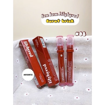 Son Tint Lì, Dưỡng Ẩm Cho Đôi Môi Căng Mọng Lilybyred Glassy Layer Fixing Tint 3.8g
