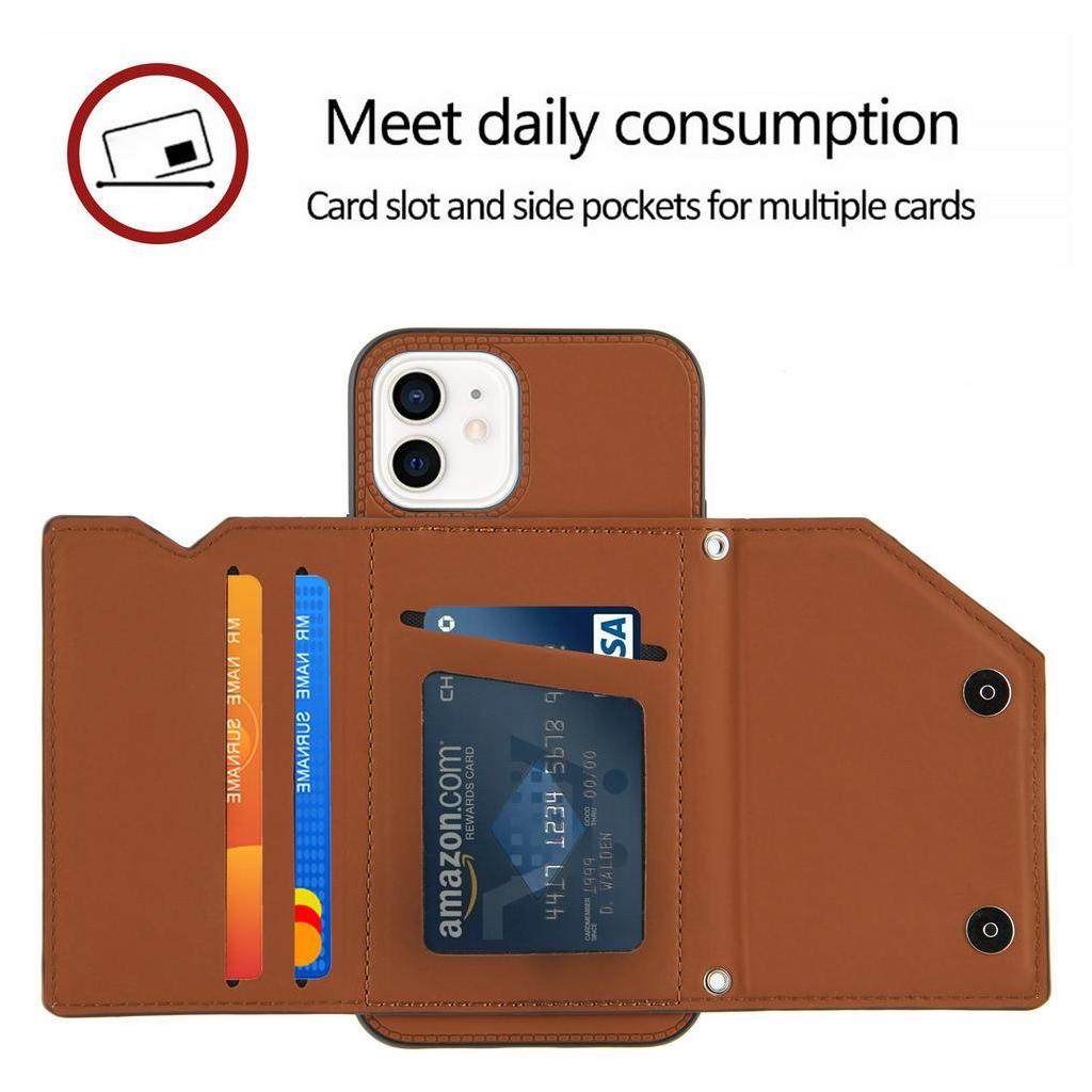 For Ốp điện thoại da mềm có ví cho Samsung Galaxy A70 A70s A50 A50s A30s A30 A20 A81 A91 A71 A51 M80s/60s Note 10 S10Lite