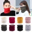 MERIGGIARE Vòng Tròn Khăn Unisex Mềm Mại Hai Lớp Dệt Kim Dày Chống Gió Cổ Ấm Hơn