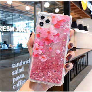 Vỏ Kỳ Lân Cho OPPO A57 A77 2022 A96 4G A76 4G A54 A94 4G A53 A33 A32 2020 A15 A15S Ốp Lưng Quicksand Liquid Unicorn Flamingo Lấp Lánh Bling Phim Hoạt Hình