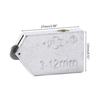 Charmantcc1 1 Bộ Dụng Cụ Cắt Kính Lưỡi Bánh Xe cacbua Máy Cắt Kim Loại Để Thay Thế Đầu