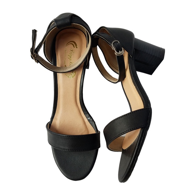 Giày Sandal Cao Gót Nữ Da Bò BIGGBEN HKD275