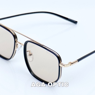 Kính Râm Nam Nữ GG Thời Trang, Kính Gọng Kim Loại Cao Cấp Chống Nắng Phong Cách Hàn Quốc