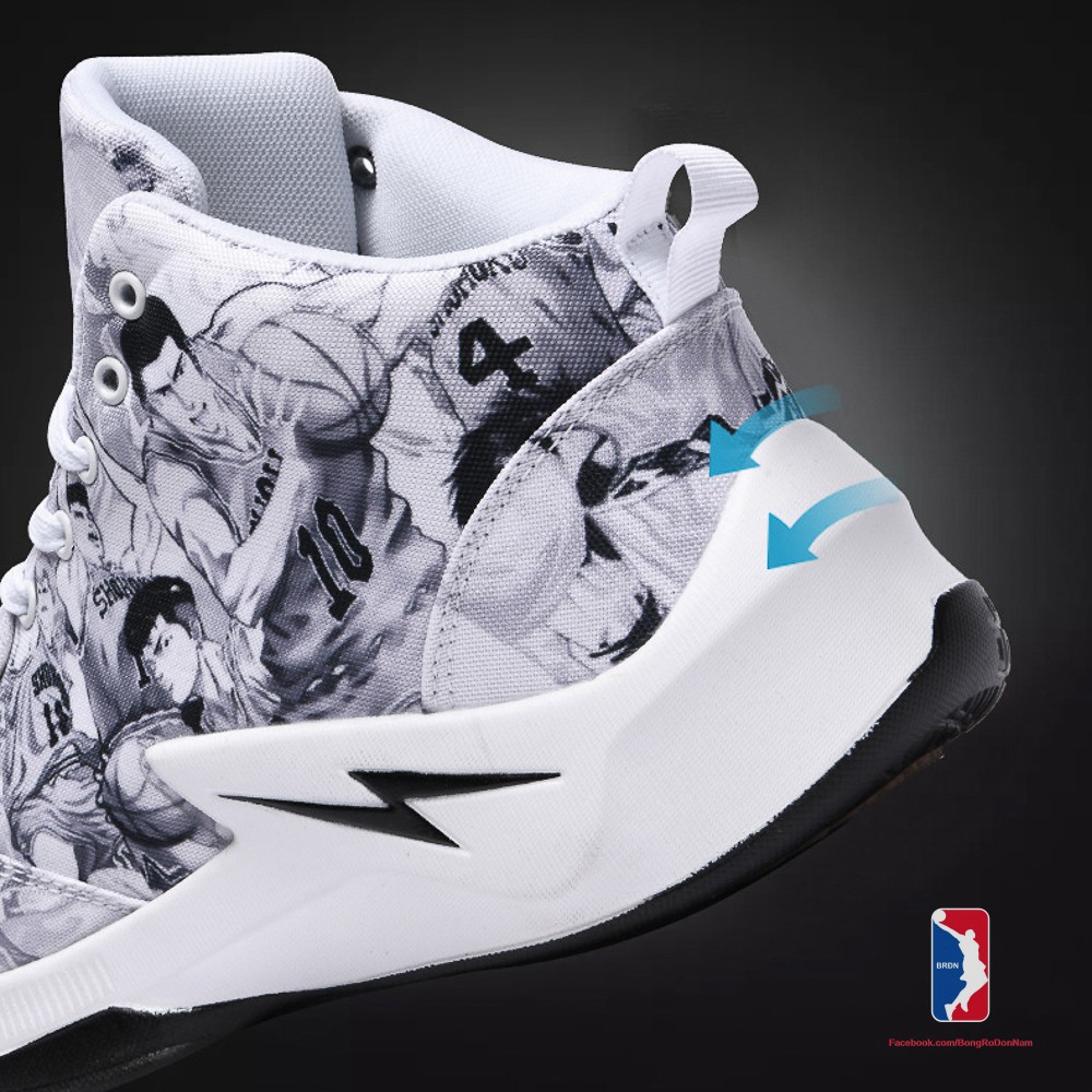 Giày Bóng Rổ Cổ Cao Slamdunk -  Giày bóng rổ Nam Cao Cấp