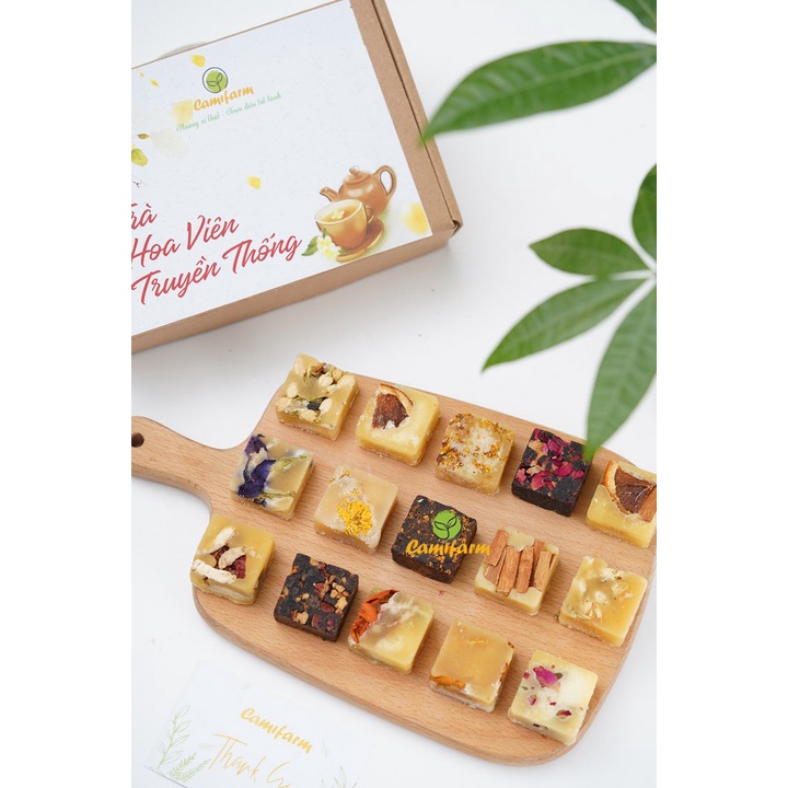 Ảnh Trà Hoa Cúc Đường Phèn Mix vị Camifarm 20g giúp giữ dáng, đẹp da, thanh lọc cơ thể 3