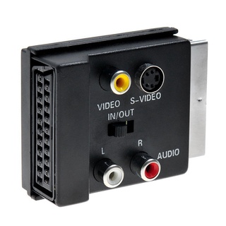 Đầu Nối Chuyển Đổi 20 Pin SCART Sang 3 RCA S-Video Video Sang 3RCA Jack S Video AV TV
