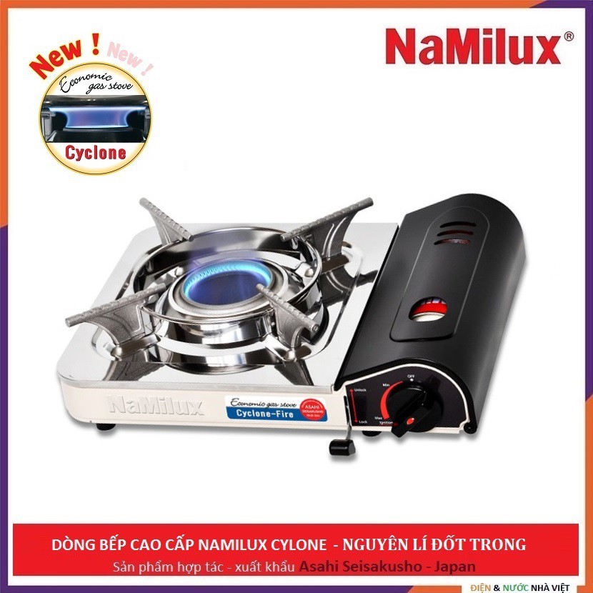BẾP GAS NAMILUX CYLONE NA-172PS MINI ( DÒNG SẢN PHẨM CAO CẤP SẢN PHẨM ...