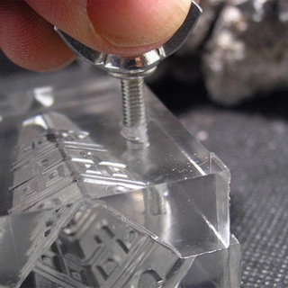 Khuôn Làm Nhang 6 Ngăn Hình Nón Bằng Acrylic Trong Suốt Diy