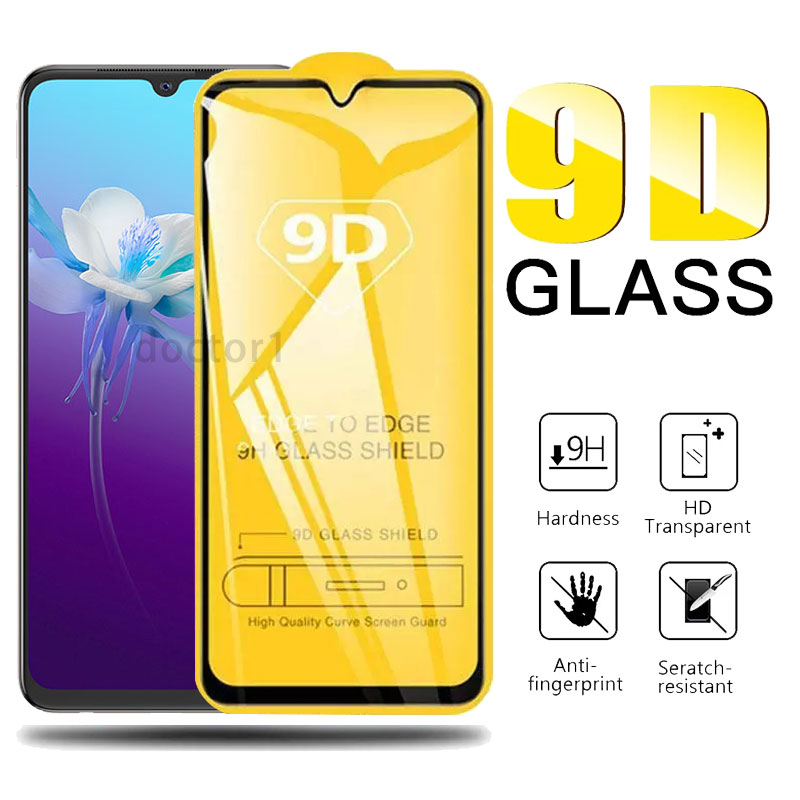 Kính cường lực 9D bảo vệ toàn màn hình dành cho VIVO V23E V21 V20 SE V17 V15 S1 Pro V19 Neo X50 V11 V11i V9 Youth V7+ V7+