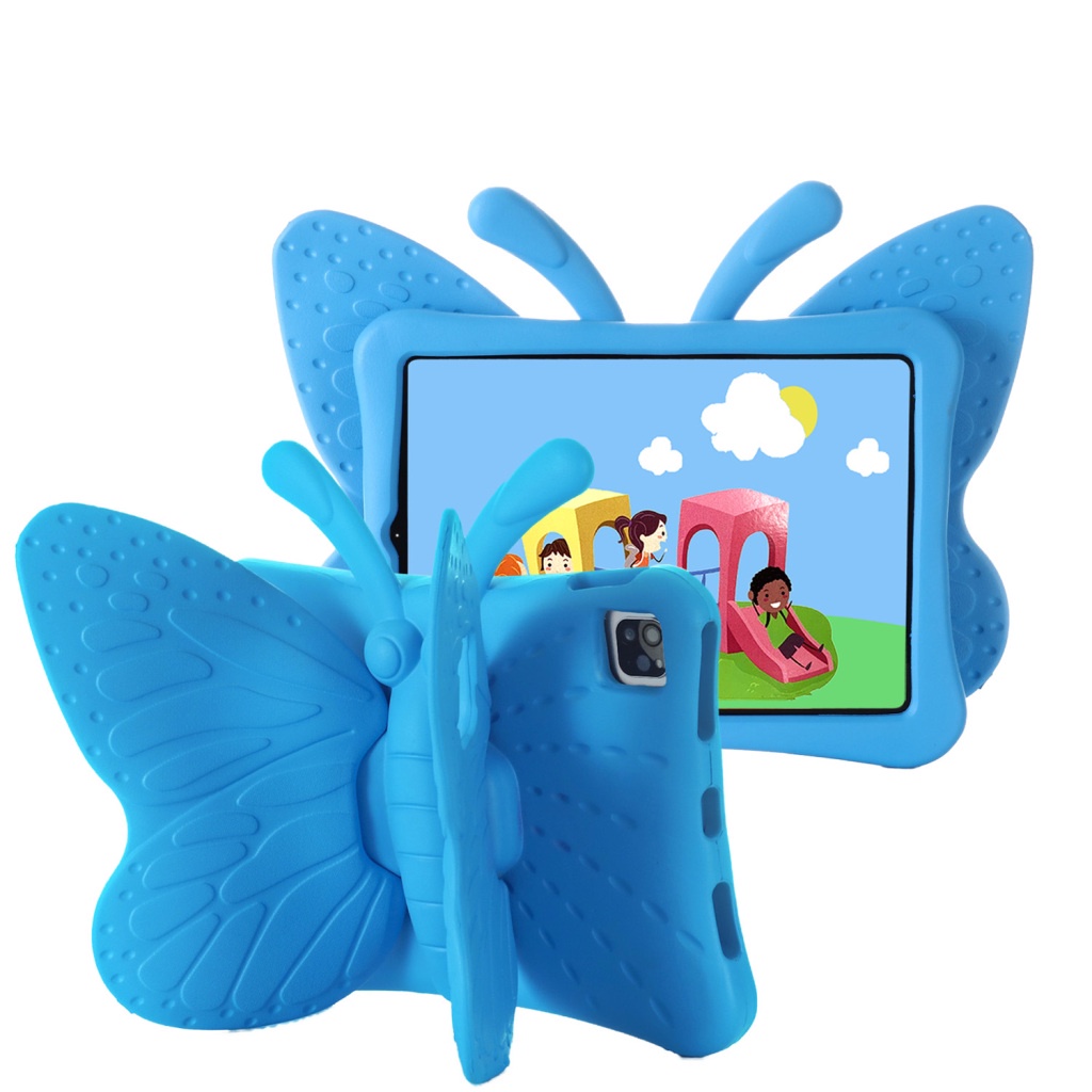Bướm EVA Chất Liệu Ốp Lưng Cho Apple iPad Pro11 2018 2020 2021 Air4 Air5 10.9 "Air 2020 2022 M2 M3 M4 11" 2026 Bao Chân Đế