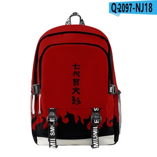 GC2 Anime Naruto Ba Lô Nam Nữ Học Sinh Túi Dung Tích Lớn Chống Thấm Nước Thoáng Khí In Thời Trang CG2