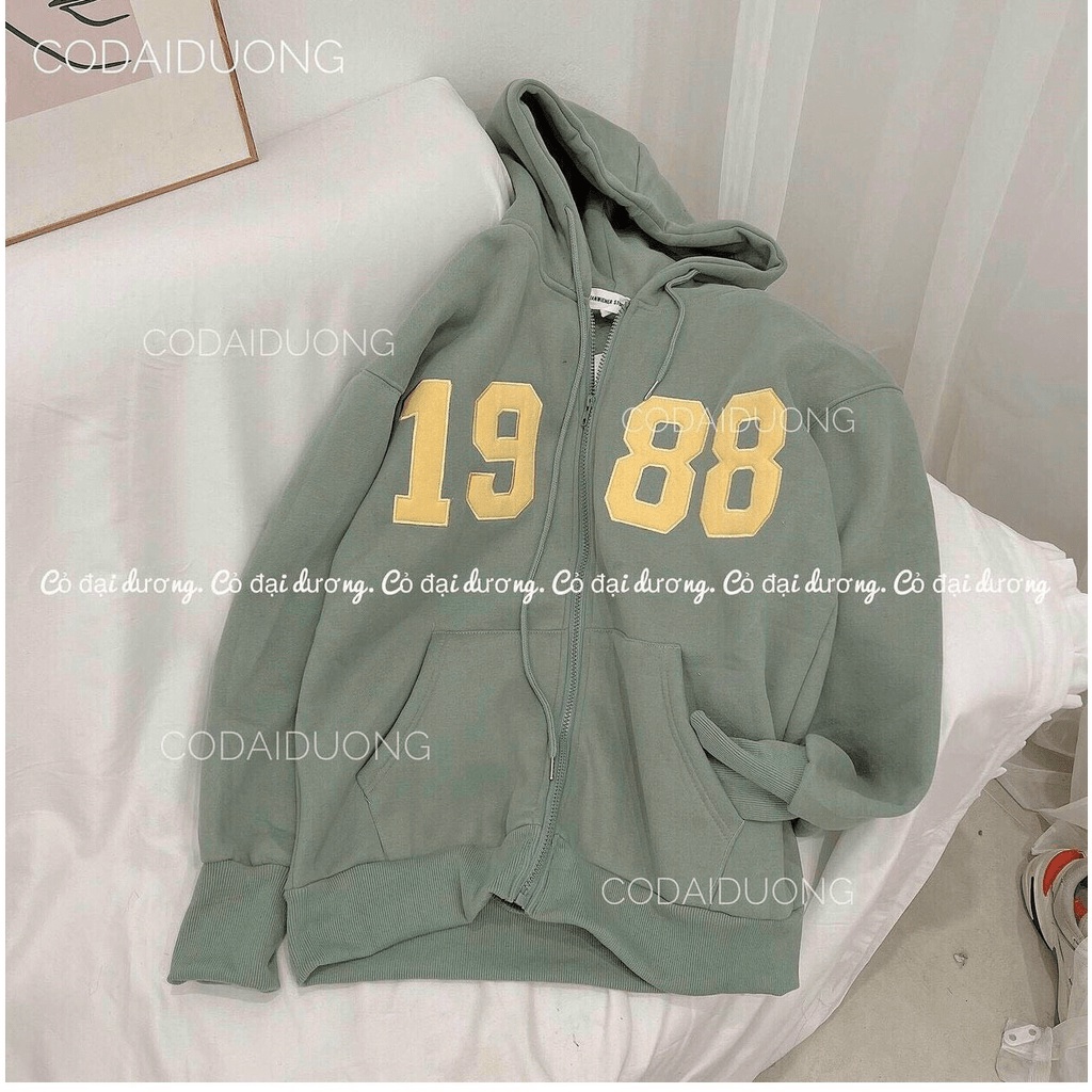 ÁO KHOÁC NỈ FORM RỘNG THỜI TRANG 1988 CỰC XINH DÀNH CHO CÁC BẠN TRẺ HIYU STORE