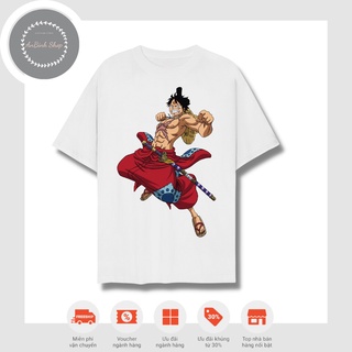 [Luffy WANO] Áo thun - Áo phông nam nữ unisex in hình Luffy One Piece siêu đẹp chất vải mềm mịn mát