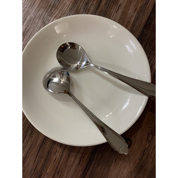 Muỗng inox cơm phở đầu tròn 1 cái