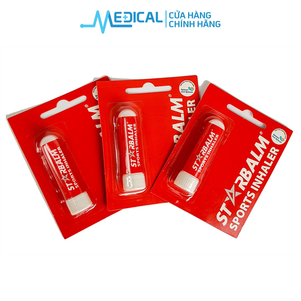 Ảnh Chai hít thông mũi STARBALM Sports khi chơi thể thao - MEDICAL 4