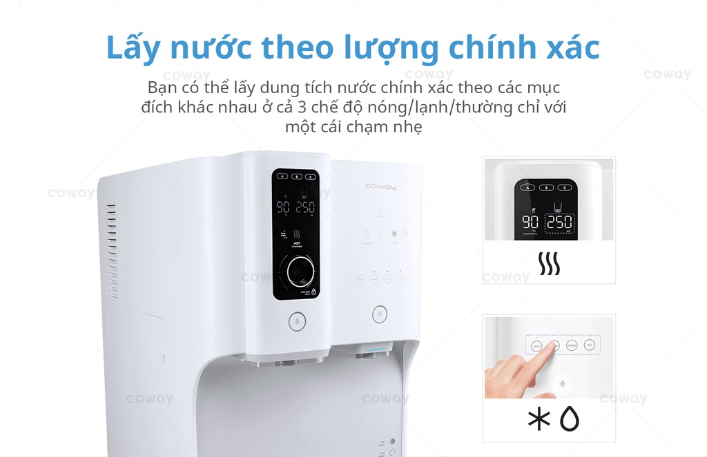 Công nghệ UV khử trùng Coway Ombak CHP-7310R