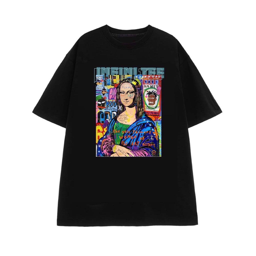 Áo thun INFINITEE Fni0331, Thun 100% Cotton - form rộng Unisex.