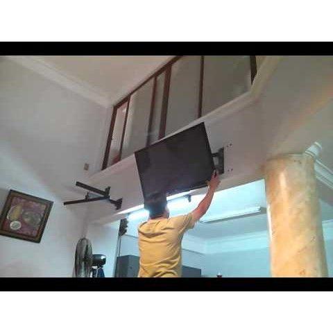 Giá treo tivi góc xoay 40-52inch loại tốt, khung kệ treo tường TV