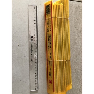 Combo 3 chiếc Thước kẻ Acrylic 20cm -Hàng Có Khắc -Dầy Đẹp.