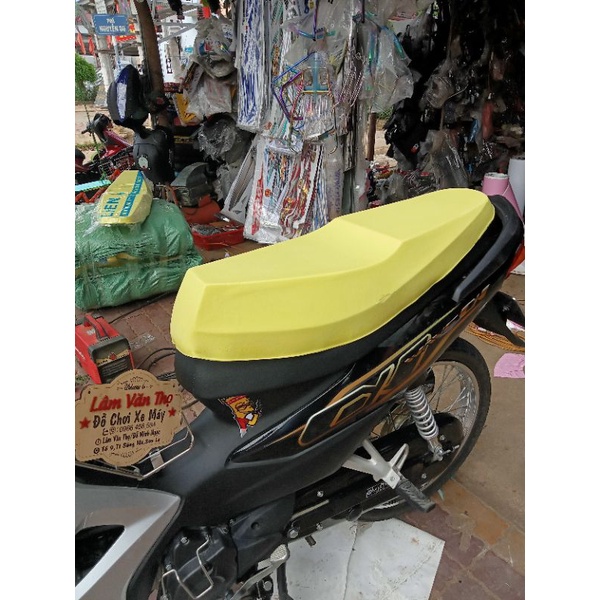 Mút yên gọt đúc phom cao cho w50/100/110cc hàng bao chuẩn đẹp
