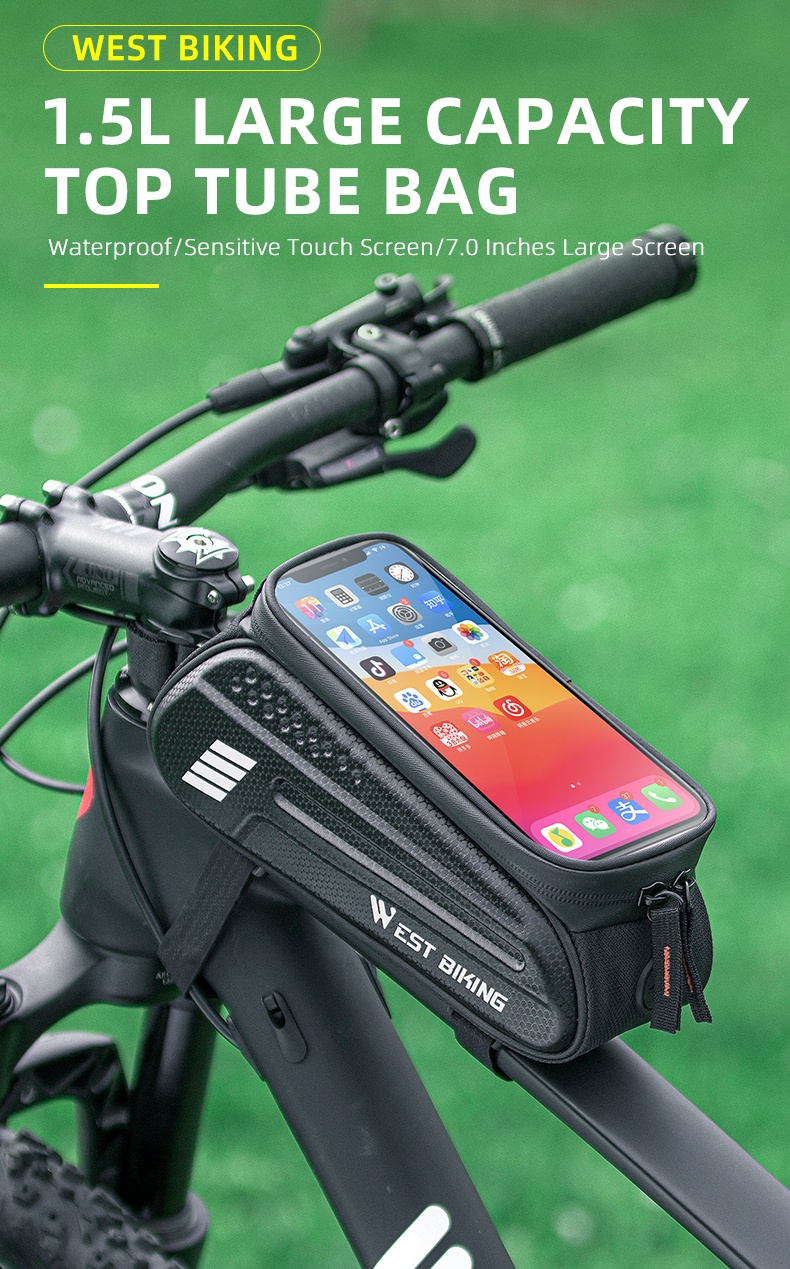 Túi treo sườn xe đạp WEST BIKING