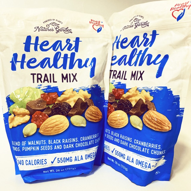 Hạt sấy khô tổng hợp Nature’s Garden Heart Healthy Trail Mix 737g ...