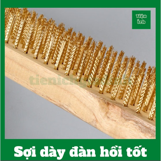 Chổi sắt mạ đồng chà cọ rong rêu ố vàng sàn nhà sân vườn bể bơi sợi dài ...