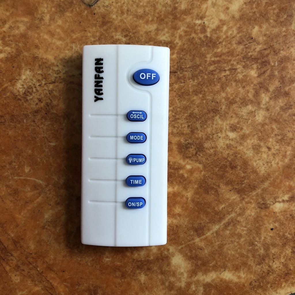 Điều khiển quạt YANFAN chính hãng chất lượng cao - tặng kèm pin chính hãng - Remote YANFAN