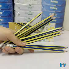Hộp 10 Bút Chì Thiên Long GP 04 HB nét đều, ít gãy - bút chì gỗ học sinh